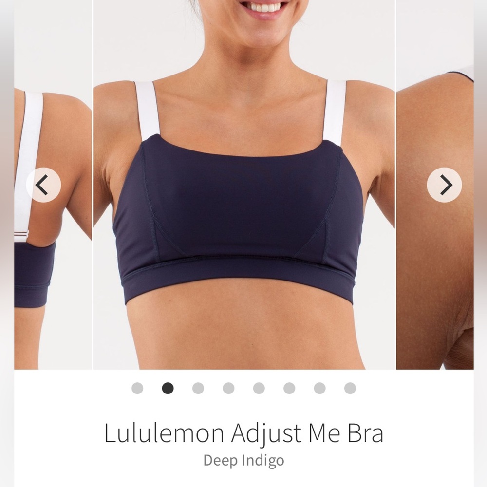 Lululemon Adjust Me Sports Bra Violet Purple Size 4 - Picture 6 of 6